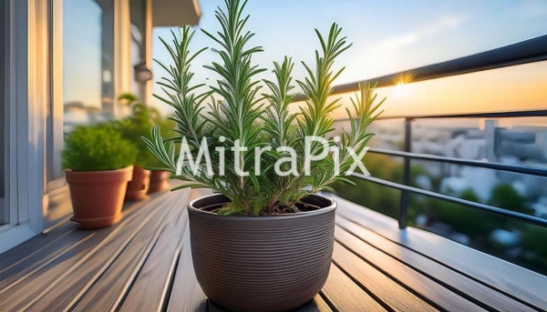 elegant-rosemary-plant-in-a-sleek-pot-on-a-contemporary-balcony