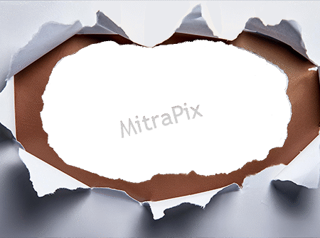 torn-paper-with-face-placeholder isolated on transparent background