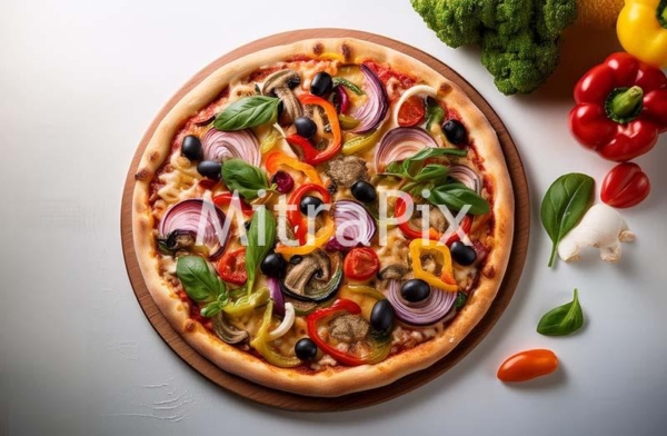 veggie-supreme-pizza-with-whole-wheat-crust-and-assorted-vegetables