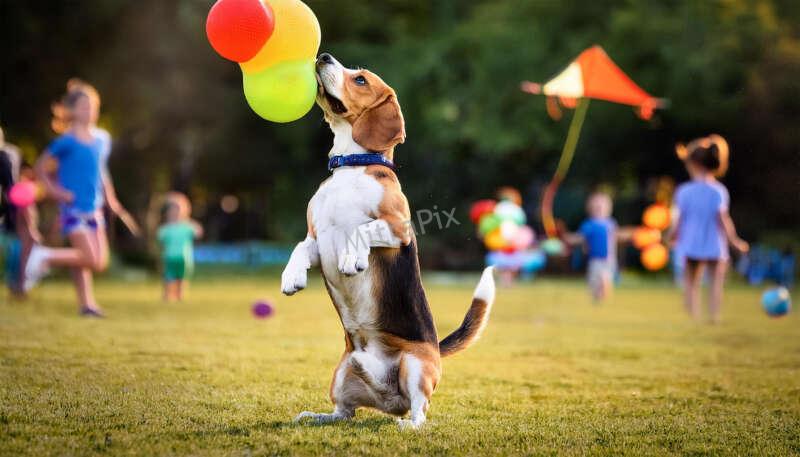 Beagle Balancing Act