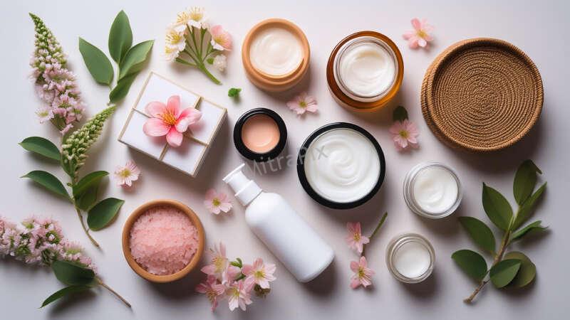 beauty and skincare products
