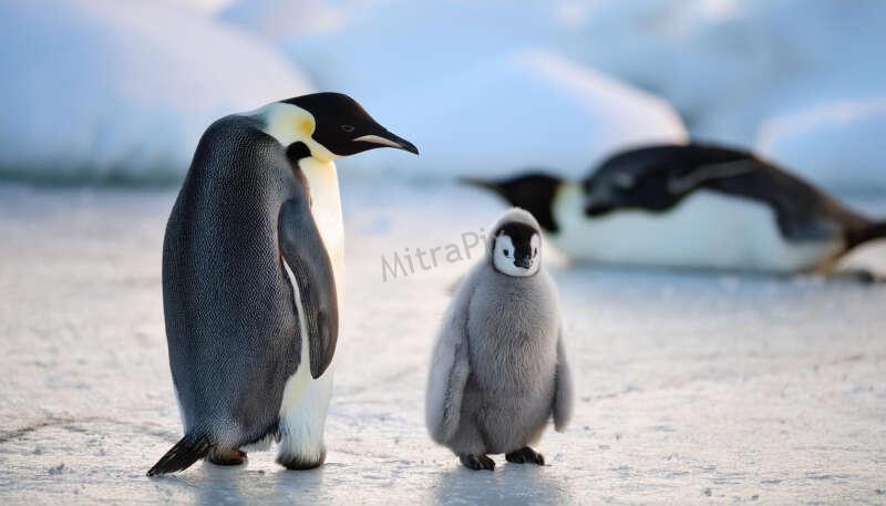 Charming Penguin Chick