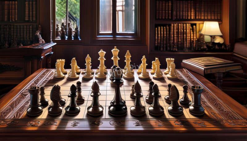 Classic chess board