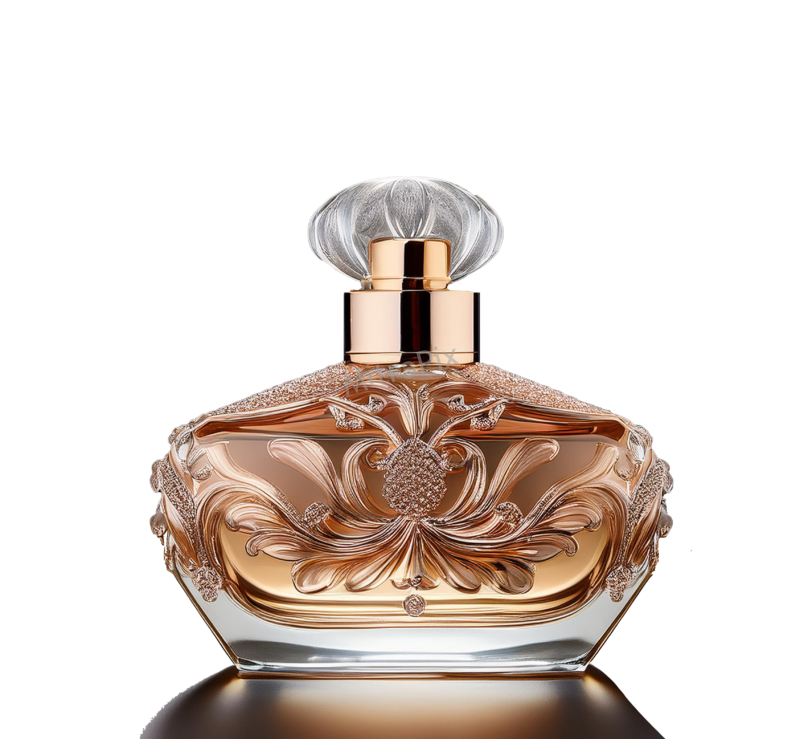 Elegant Perfume Bottle PNG