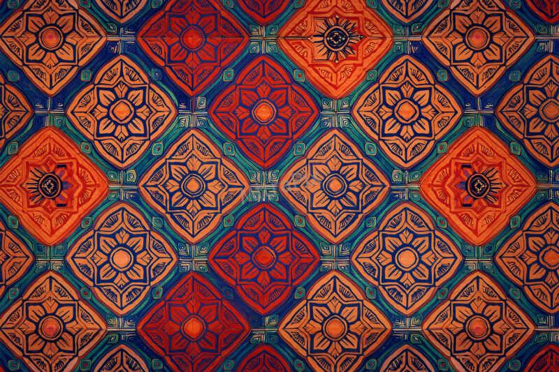 Traditional Patterns Cultural and Ethnic